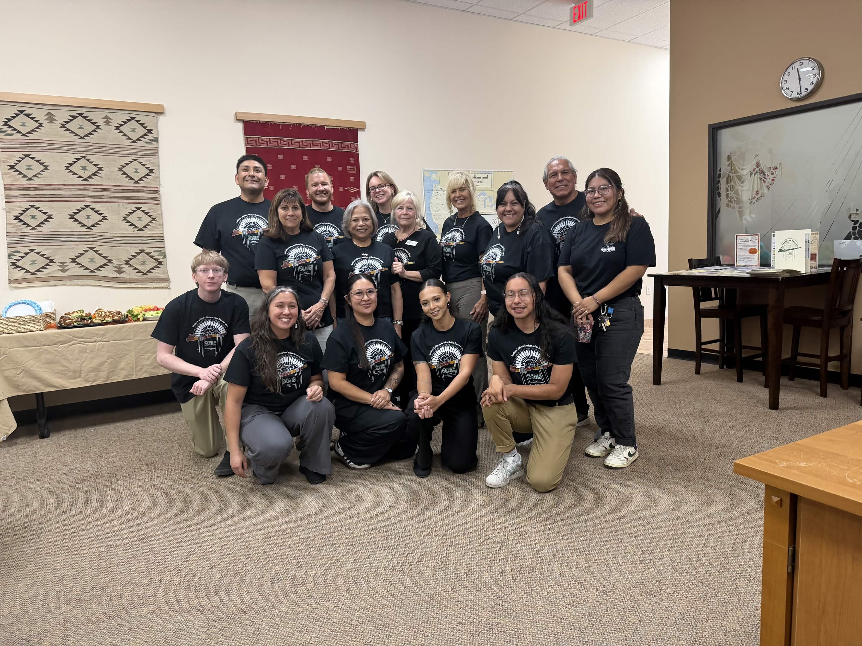 SCAIR staff gathered at the El Cajon office